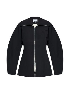 Ganni The Bonded Crepe Jacket