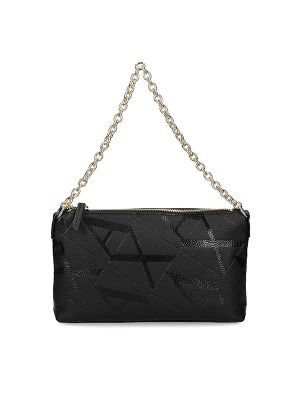 Armani Exchange Logo-Debossed Shoulder Bag