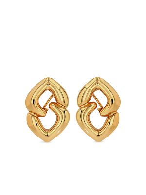 Anine Bing Abstract Heart Earrings