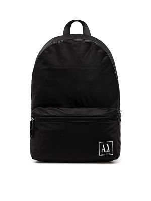 Armani Exchange Logo-Patch Backpack