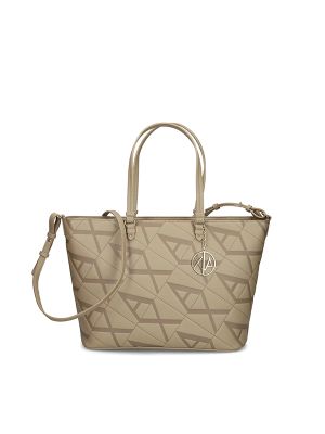 Armani Exchange Logo-Print Tote Bag