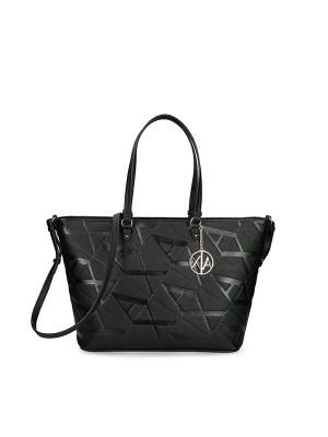 Armani Exchange Logo-Print Tote Bag