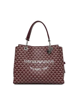 Emporio Armani Logo-Print Tote Bag
