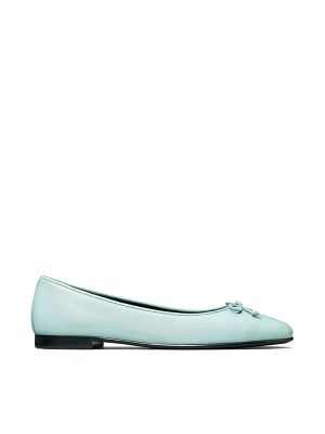 Tory Burch Cap-Toe Ballerina Shoes