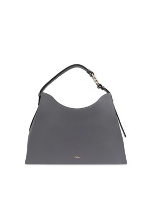 Furla Arch-Motif Leather Tote Bag