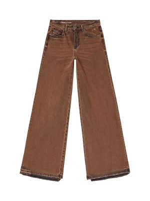Diesel D-Akemi Wide-Legged Jeans
