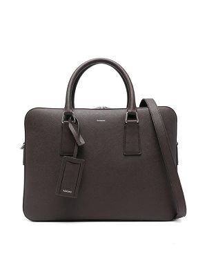 Sandro Logo-Print Briefcase