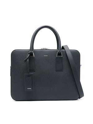 Sandro Logo-Print Briefcase