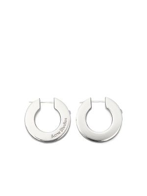 Acne Studios Crystal Hoop Earrings