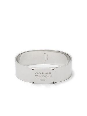 Acne Studios Logo Engraved Bracelet