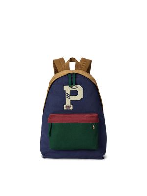 Polo Ralph Lauren Logo-Patch Backpack