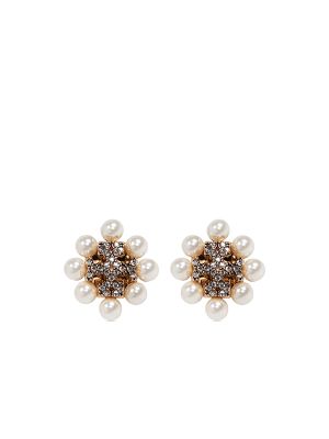 Tory Burch crystal embellished earrings