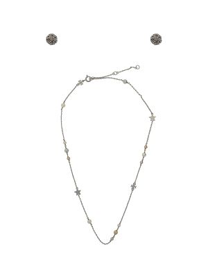 Tory Burch Double T necklace set