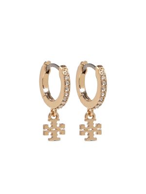 Tory Burch logo plaque earrings
