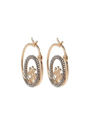 Tory Burch logo plaque earrings