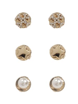 Tory Burch pearl detailing earrings