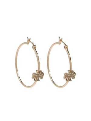 Tory Burch logo plaque earrings