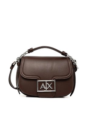 Armani Exchange Logo-Plaque Cross Body Bag