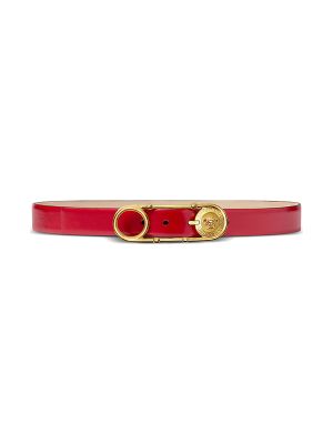 Versace Safety Pin Leather Belt