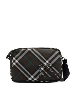 Burberry Checked Messenger Bag
