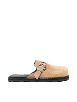 Moschino Suede Mules