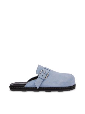Moschino Suede Mules
