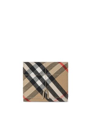 Burberry Vintage Check-Print Snip Wallet