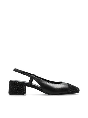 Tory Burch 45mm Cap-Toe Slingback Pumps