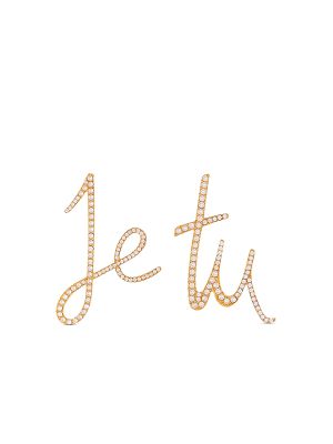 Balmain Pronoun Earrings