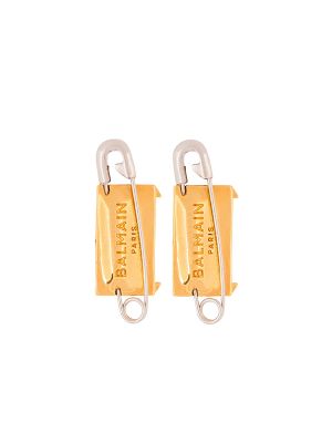 Balmain Safety Pin Earrings