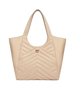 Pinko Quilted Tote Bag