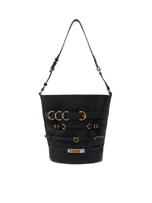 Pinko Decorative-Belt Bucket Bag