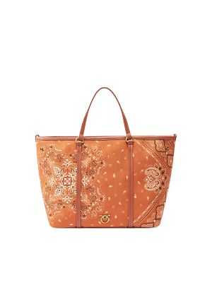 Pinko Bandana-Print Tote Bag