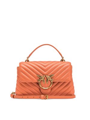 Pinko Mini Lady Love Leather Tote Bag