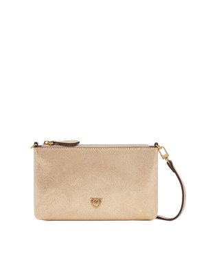 Pinko Leather Clutch Bag