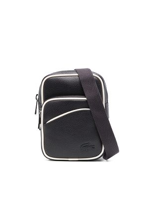 Lacoste Small Angy Leather Shoulder Bag