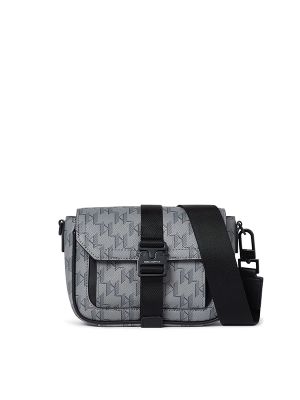 Karl Lagerfeld Monogram Buckled Bag