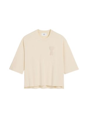 Ami Paris Ami De Coeur-Patch T-Shirt