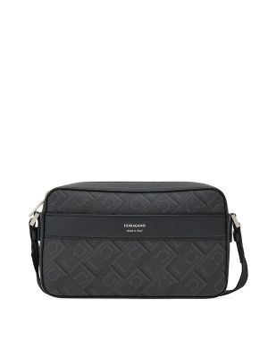 Ferragamo Logo-Debossed Messenger Bag