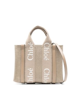 Chloe Small Woody Tote Bag
