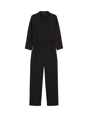 Twin Set Crepe-De-Chine Jumpsuit