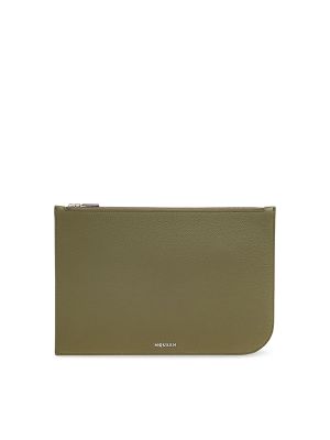 Alexander Mcqueen Logo-Lettering Clutch Bag