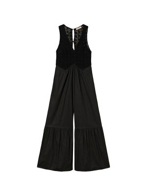 Twin Set Crochet-Detail Jumpsuit