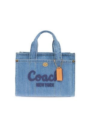 Coach Cargo 26 denim tote bag