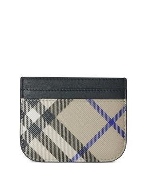 Burberry Check Card Holder