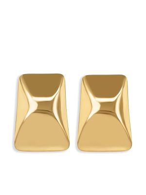Anine Bing Curved Rectangle Earrings