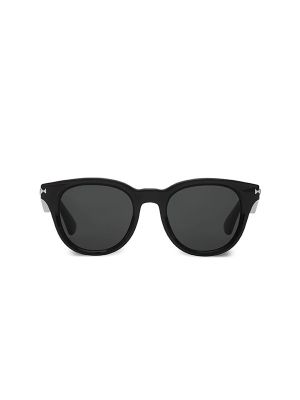Burberry Logo Bar Round Sunglasses