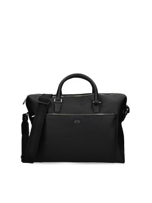 Boss Logo-Lettering Laptop Bag