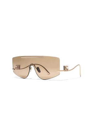 Dolce & Gabbana Shield-Frame Sunglasses