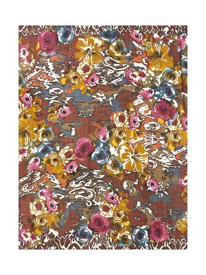 Loro Piana Floral-Print Scarf